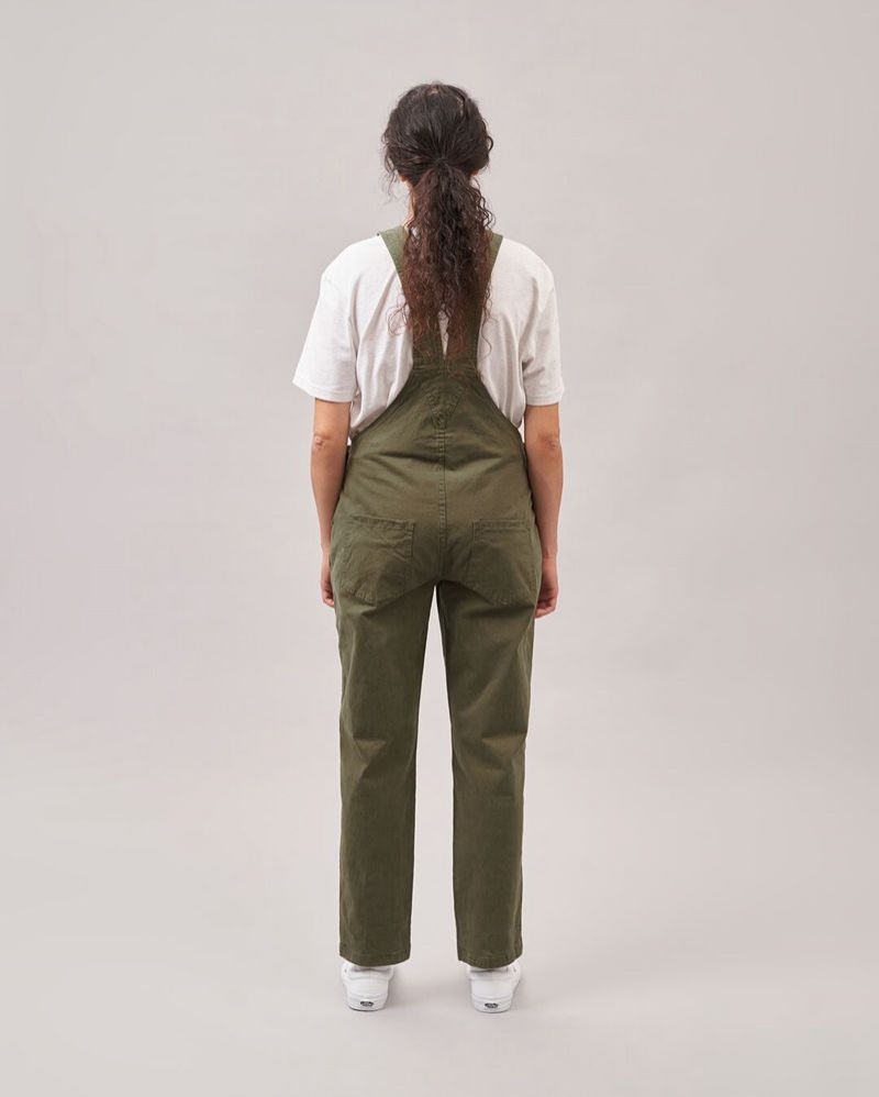 Kombinezon Passenger Roamist Organic Bawełniane Damskie Khaki | Polska-YLJZTM064