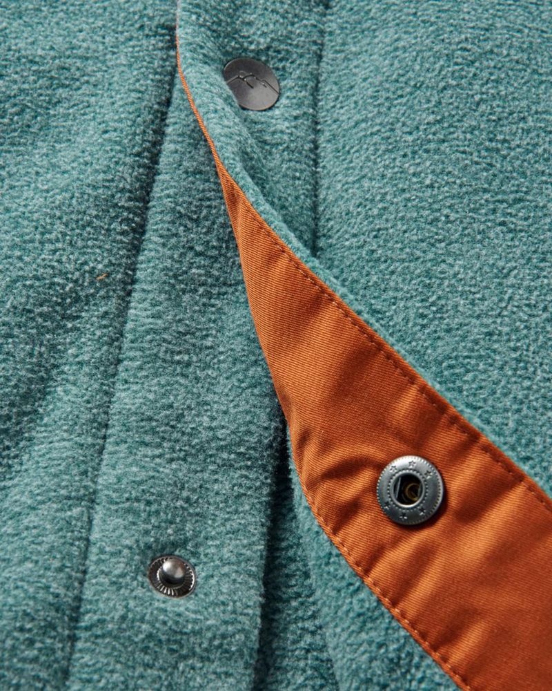 Koszule Passenger Maple Recycled Polar Fleece Męskie Mediterranean Marl | Polska-UAXVHO917