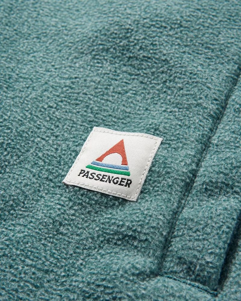 Koszule Passenger Maple Recycled Polar Fleece Męskie Mediterranean Marl | Polska-UAXVHO917