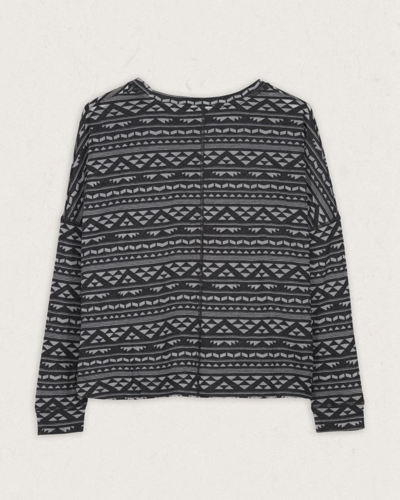 Koszulka Passenger Sway Recycled LS Damskie Czarne | Polska-STLNYA290