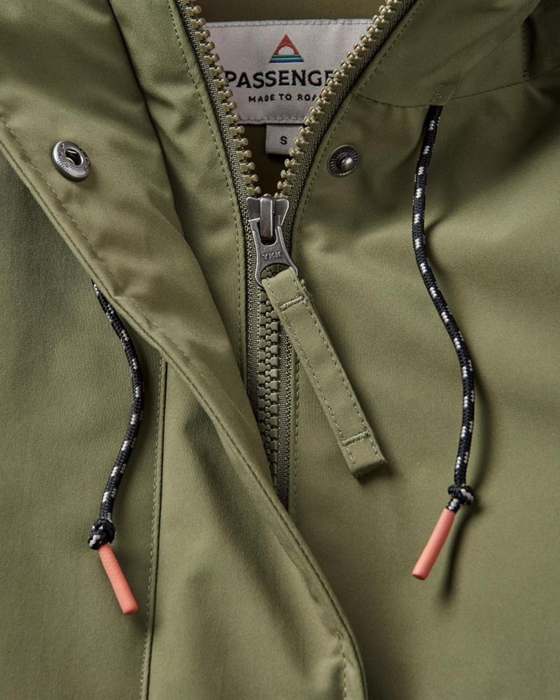 Kurtka Passenger Alaska Recycled 2.0 Damskie Khaki | Polska-FRCPGT351