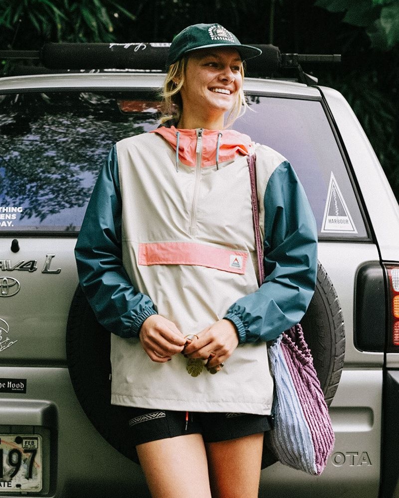 Kurtka Passenger Eden Recycled Oversized Wody Resistant Damskie Feather | Polska-MSZKND204