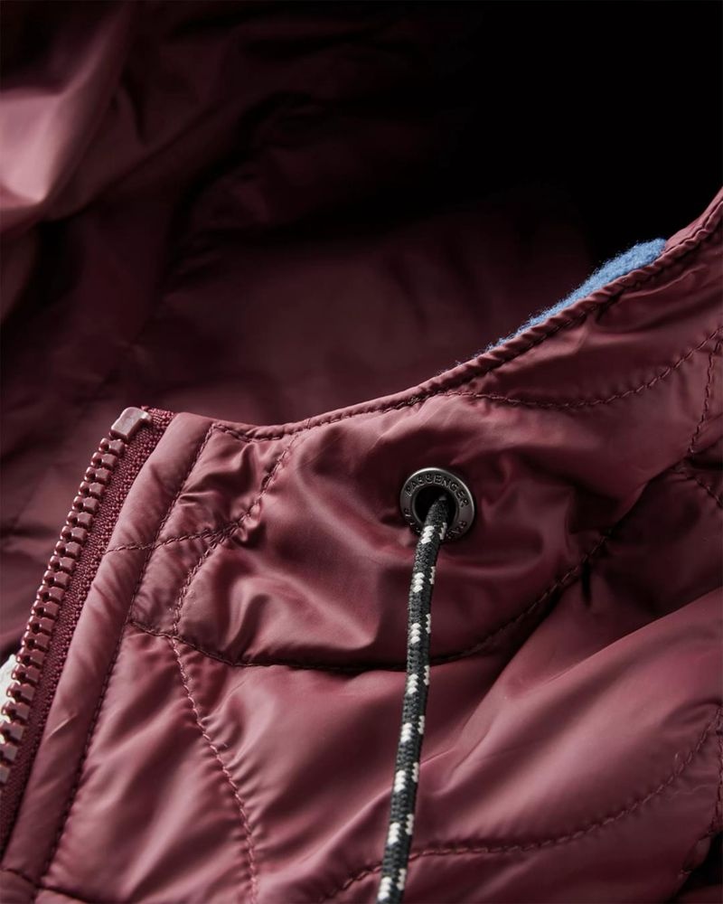 Kurtka Passenger Flora 2.0 Long Insulated Damskie Wine | Polska-OBYAJZ179