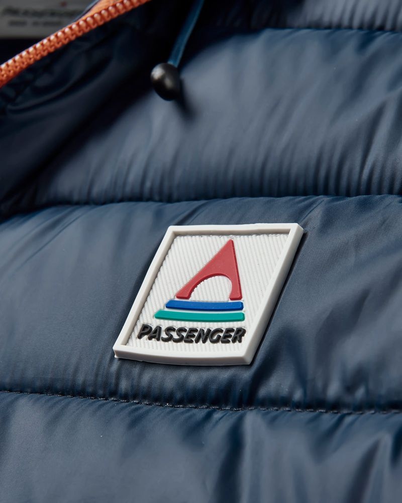 Kurtka Passenger Roamer Recycled Insulated Overhead Męskie Rich Navy/Cobalt | Polska-CRIGNB754