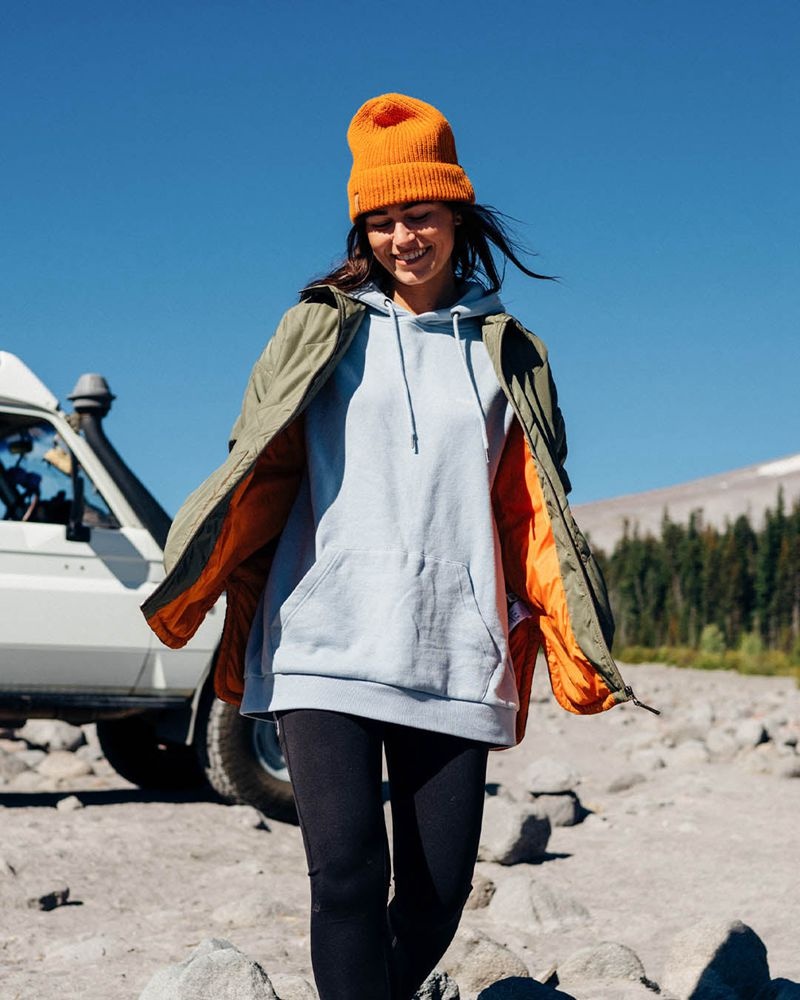 Kurtka Passenger Trekker Insulated Shacket Damskie Oliwkowe | Polska-UERHJG029