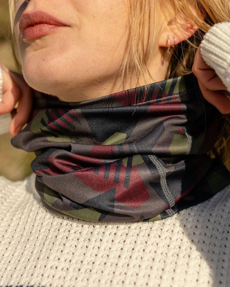 Ocieplacz Na Szyję Passenger Trailowe Recycled Męskie Camo | Polska-ASJWGK738