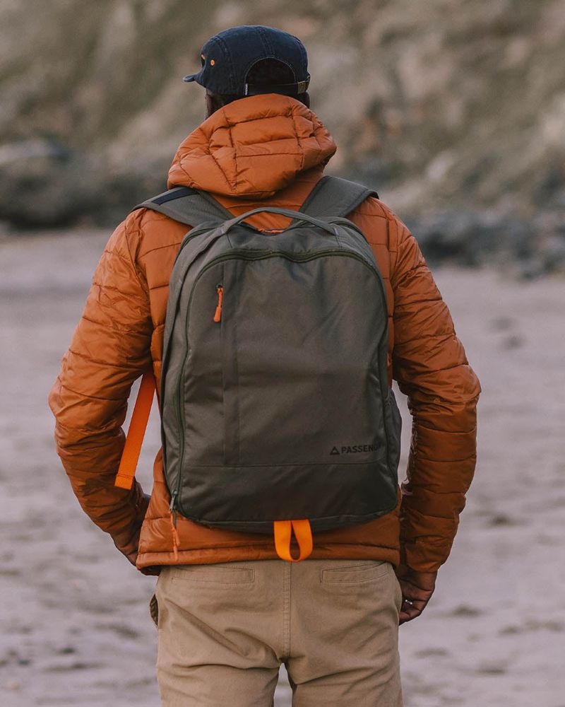 Plecak Passenger Ascent Weekender Recycled 35L Męskie Khaki | Polska-EKLZWQ058