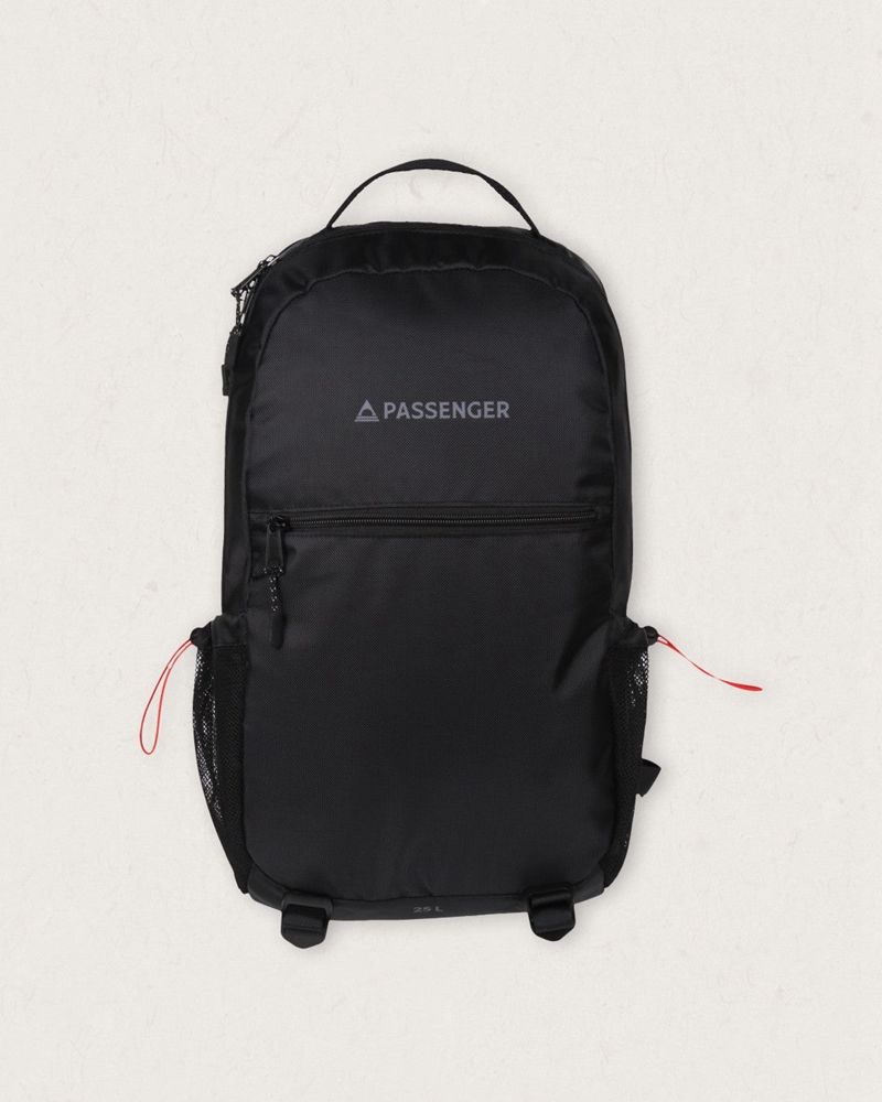 Plecak Passenger Canyon Recycled 25L Męskie Czarne | Polska-EQVSUH486