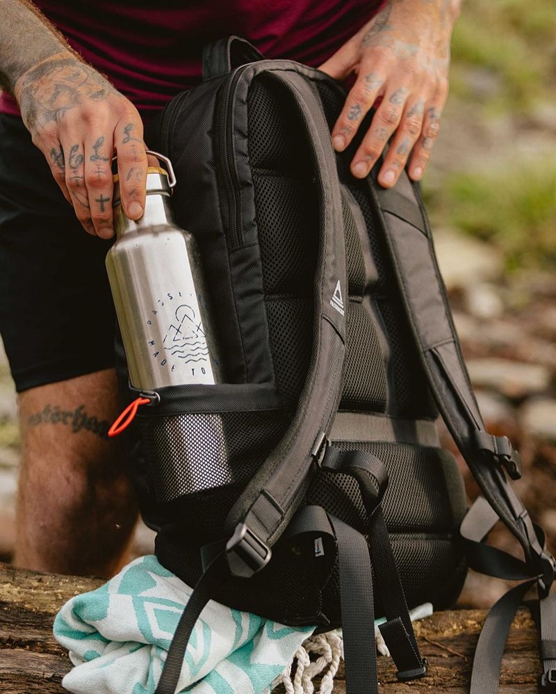 Plecak Passenger Canyon Recycled 25L Męskie Czarne | Polska-EQVSUH486