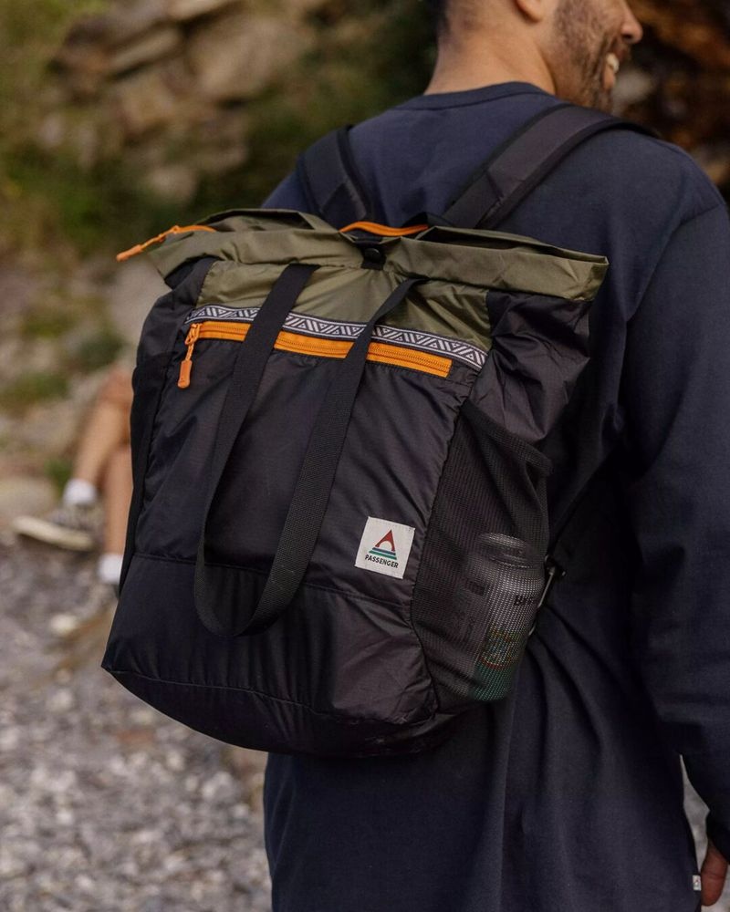 Plecak Passenger Stow Tote Recycled 22L Damskie Khaki | Polska-GBYJKQ406