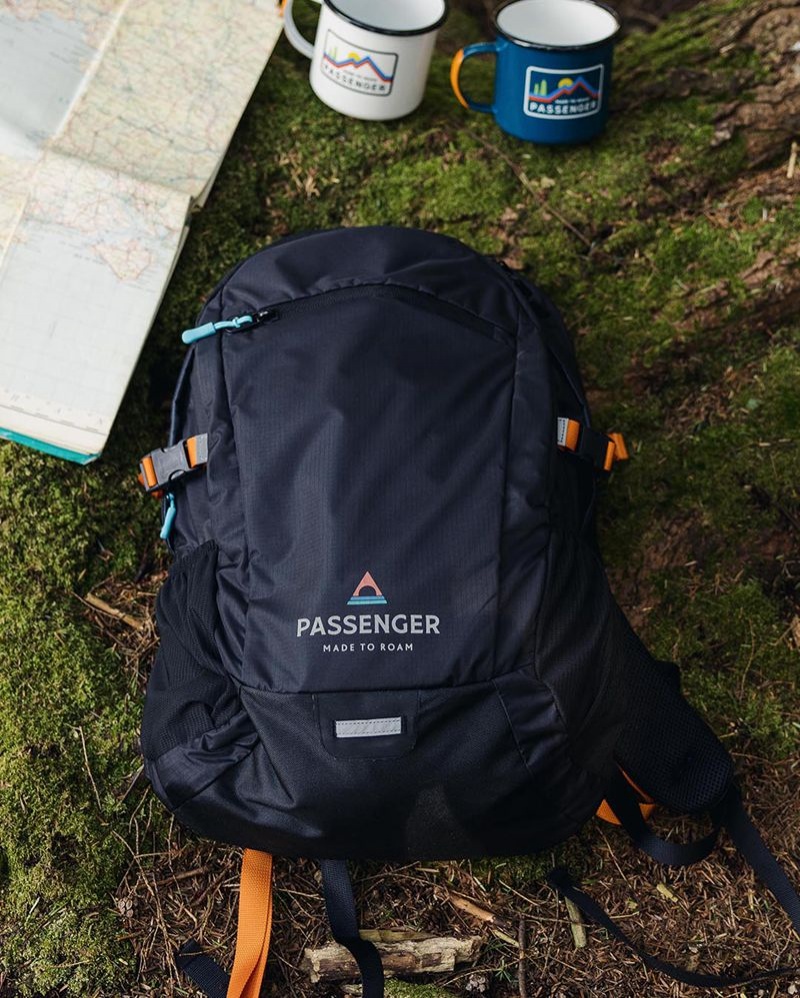 Plecak Passenger Track Recycled 20L Męskie Czarne | Polska-LTYZBR685