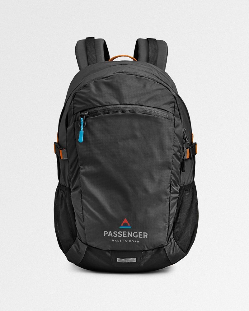 Plecak Passenger Track Recycled 20L Męskie Czarne | Polska-LTYZBR685