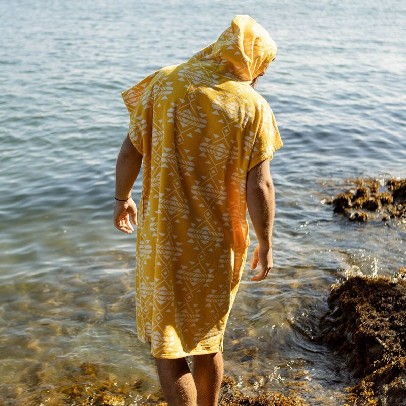Poncza Passenger Baja Recycled Towel Damskie Żółte | Polska-TKWNLS937