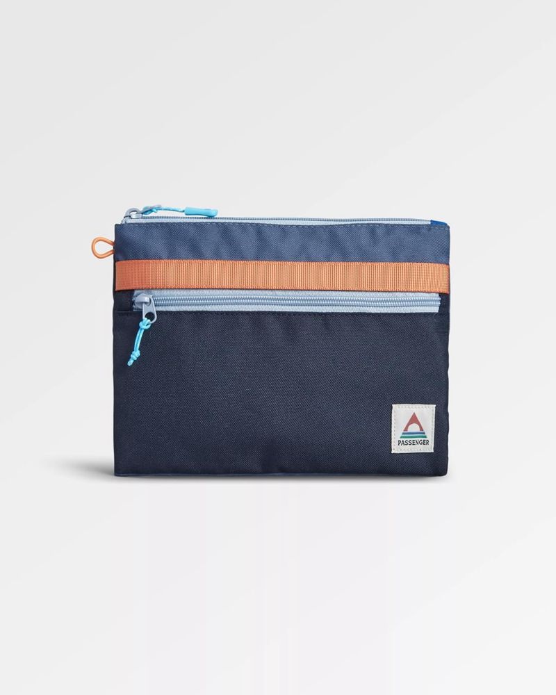 Pouches Passenger Essentials Recycled Męskie Ciemny Jasny Granatowe | Polska-MUGNAT873