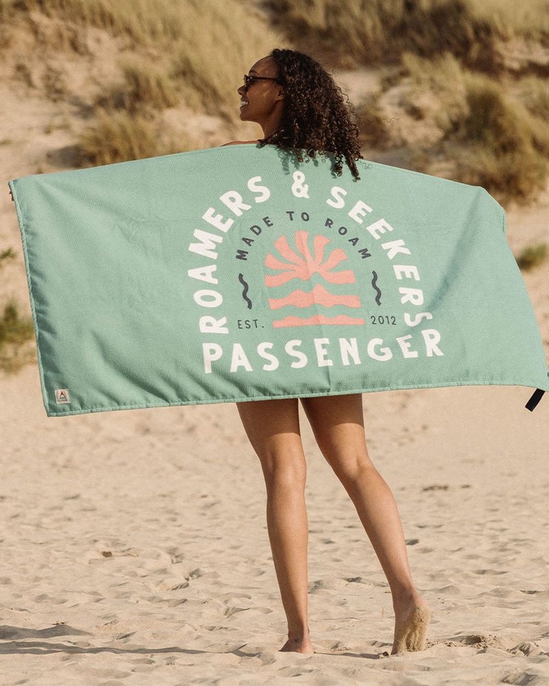 Ręcznik Passenger Portland Beach Recycled Męskie Jasny | Polska-VFKZID470