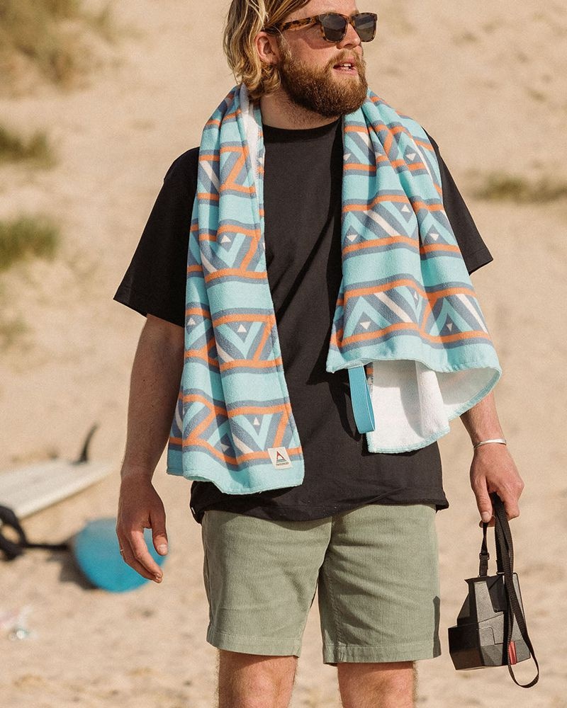 Ręcznik Passenger Portland Beach Recycled Damskie Porcelain Pattern | Polska-EBAFYH314