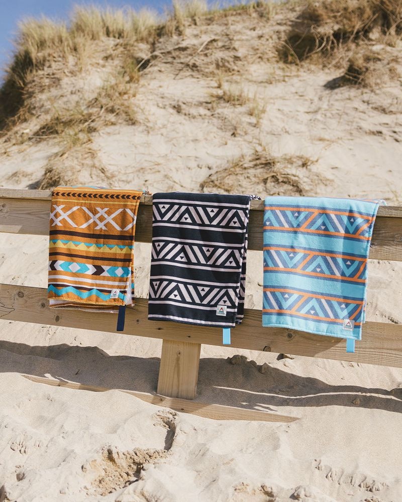 Ręcznik Passenger Portland Beach Recycled Damskie Ginger Paddle Geo | Polska-QZFBEY630