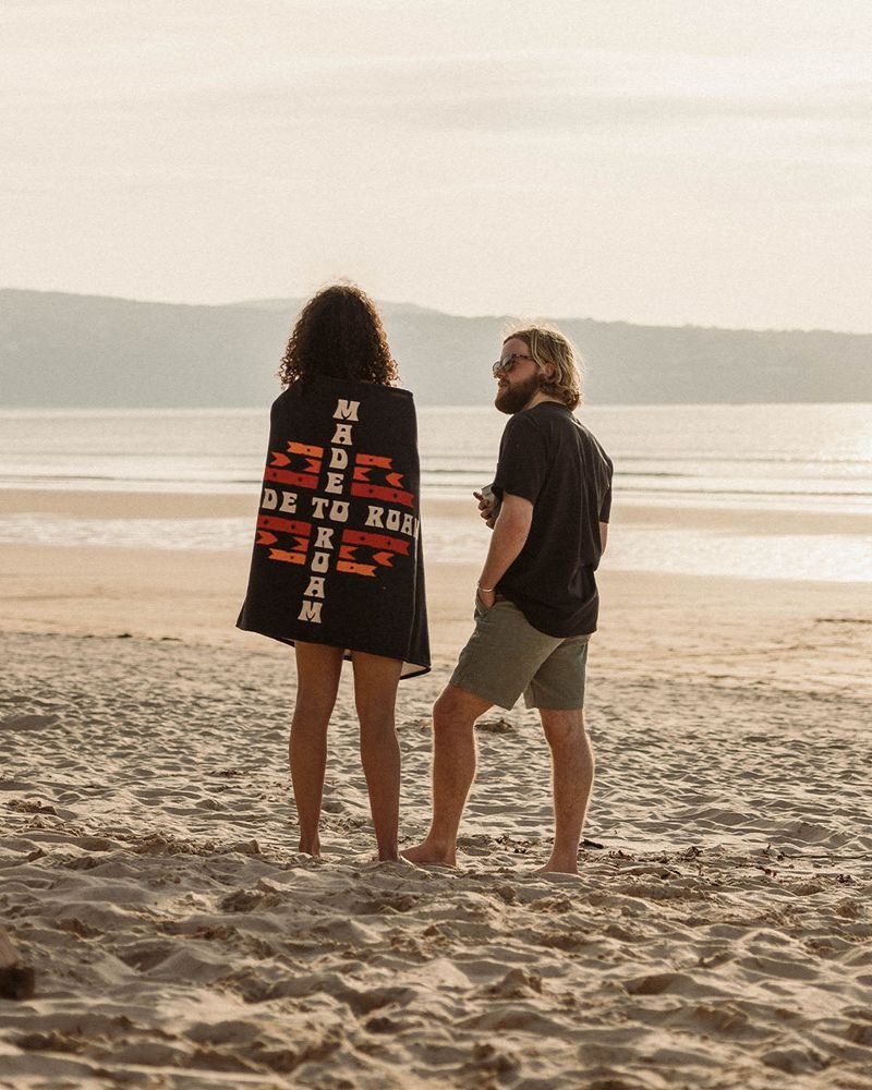 Ręcznik Passenger Portland Beach Recycled Damskie Jasny Granatowe | Polska-FYJTGW127
