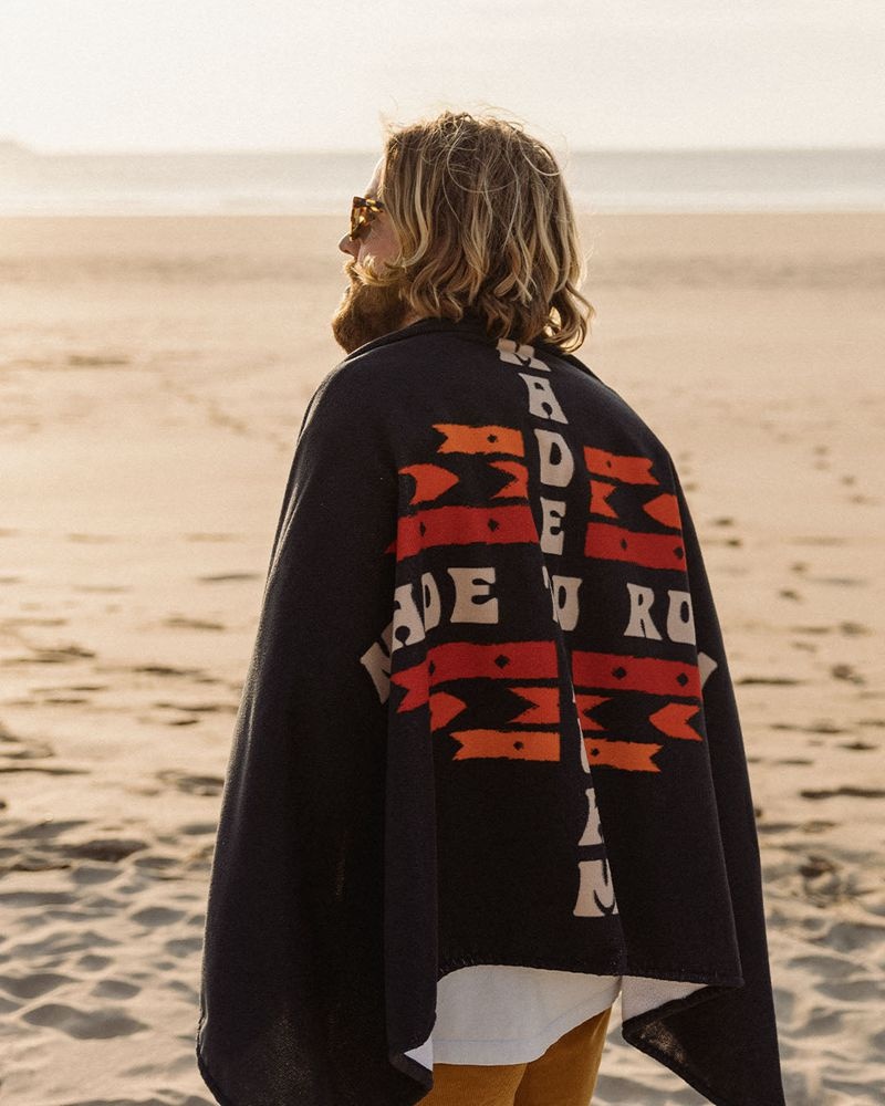 Ręcznik Passenger Portland Beach Recycled Damskie Jasny Granatowe | Polska-FYJTGW127