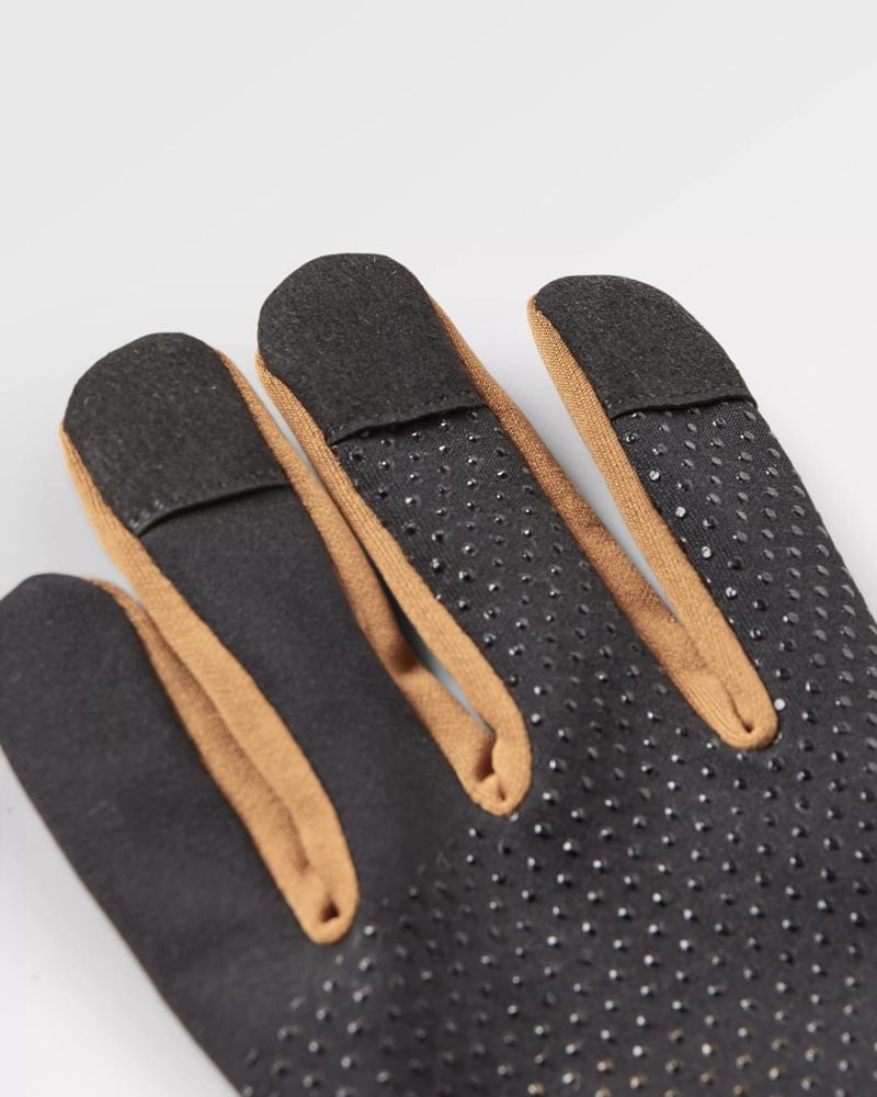 Rękawiczki Passenger Jacks 2.0 Recycled Touch Screen Męskie Brązowe | Polska-MXUFGV157