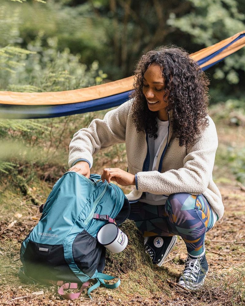 Runo Passenger Fairbanks 2.0 Full Zip Recycled Sherpa Damskie Oatmeal | Polska-KUMDHA209
