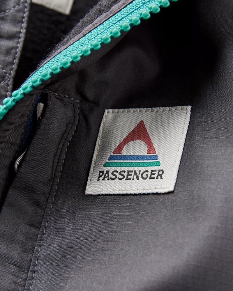 Runo Passenger Home 2.0 Recycled Sherpa Damskie Czarne | Polska-WYNUBC349