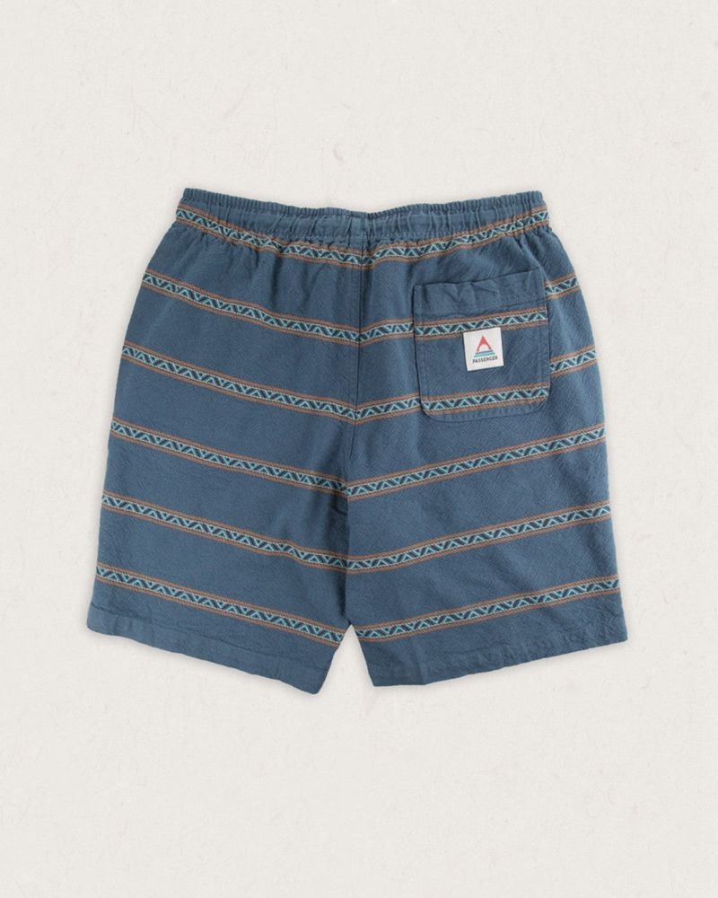 Spodenki Passenger Drifter Organic Bawełniane Jacquard Męskie Paski | Polska-IUCRMO435