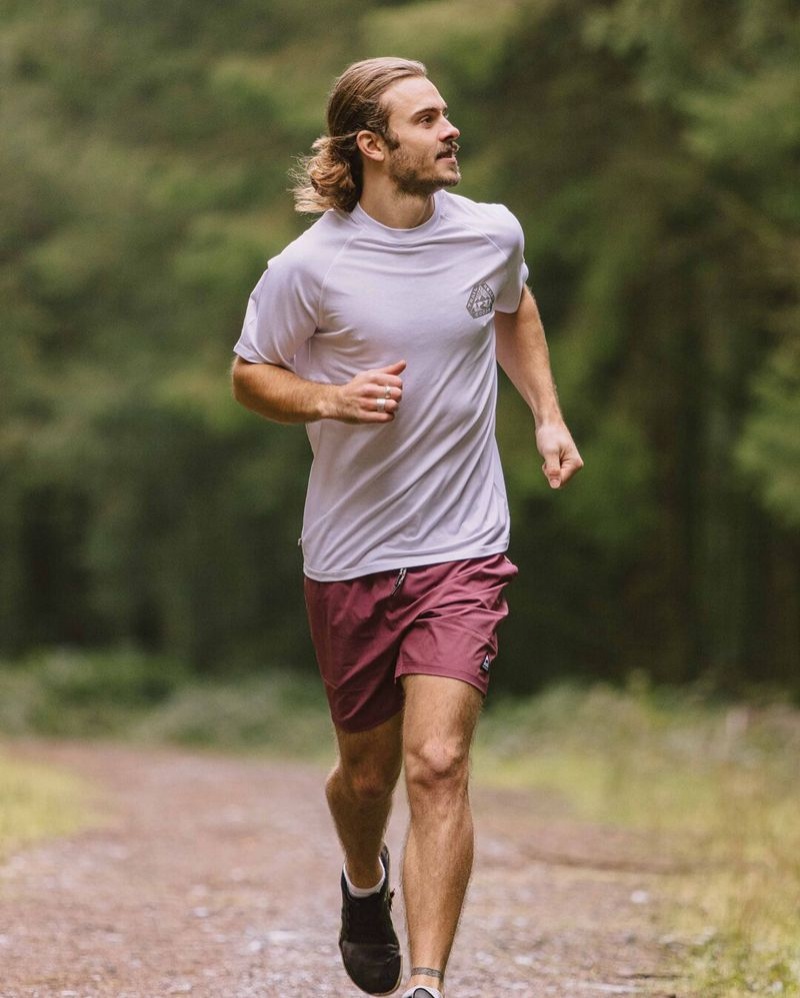 Spodenki Passenger Porto Recycled All Purpose Swim Męskie Crushed Berry | Polska-QREVZJ463