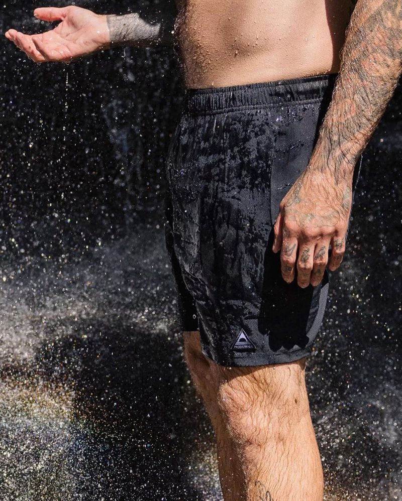 Spodenki Passenger Porto Recycled All Purpose Swim Męskie Czarne | Polska-OGMAHR892