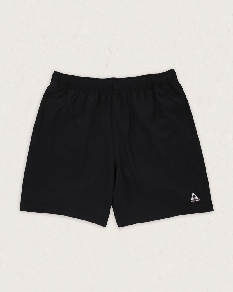 Spodenki Passenger Porto Recycled All Purpose Swim Męskie Czarne | Polska-OGMAHR892