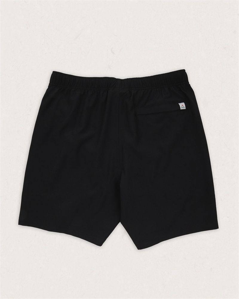 Spodenki Passenger Porto Recycled All Purpose Swim Męskie Czarne | Polska-OGMAHR892