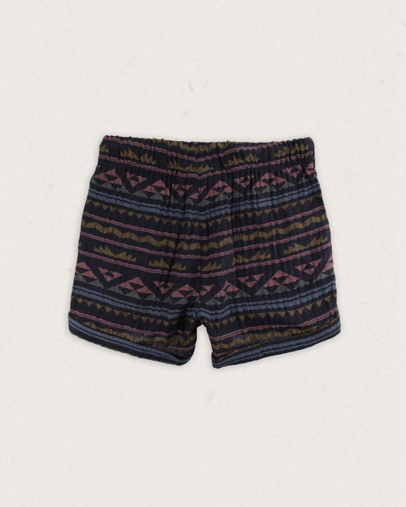 Spodenki Passenger Santosa Organic Bawełniane Jacquard Damskie Czarne | Polska-JVGERQ471