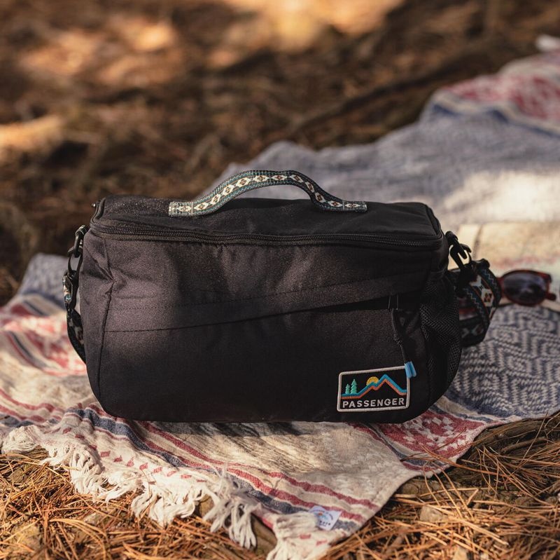 Torba Chłodząca Passenger 8-Pack Recycled Damskie Czarne | Polska-ZPNBUS317