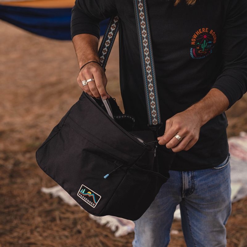 Torba Chłodząca Passenger Day Pack Recycled Męskie Czarne | Polska-QROAKW623