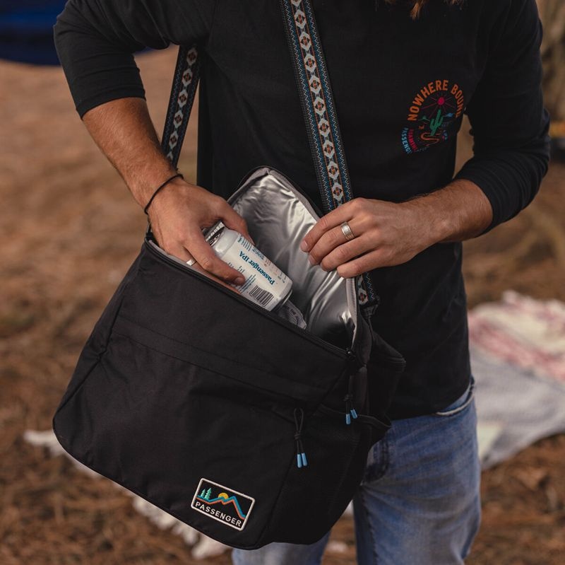 Torba Chłodząca Passenger Day Pack Recycled Męskie Czarne | Polska-QROAKW623