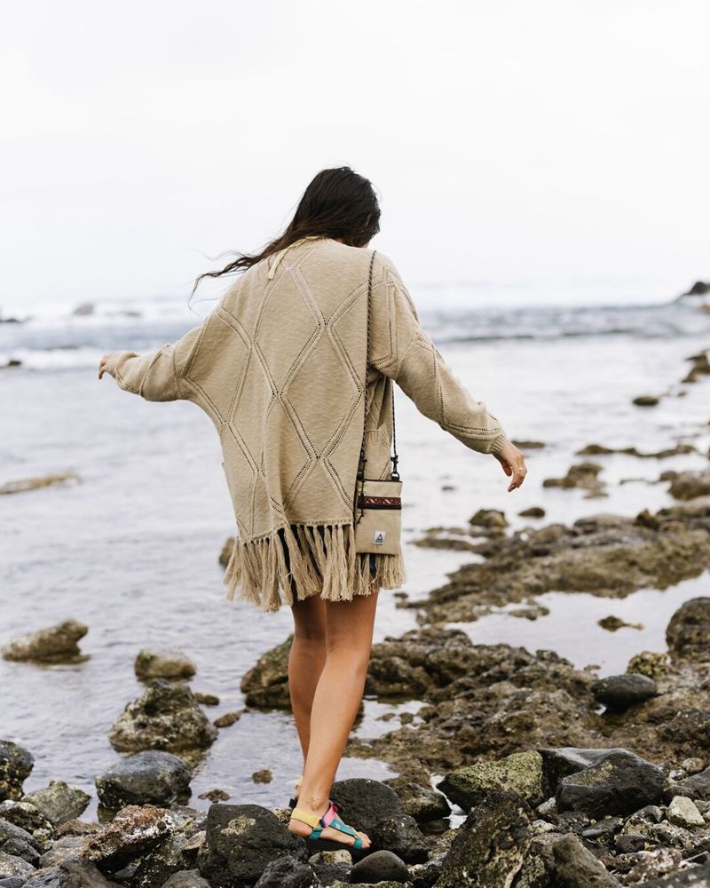 Torba Crossbody Passenger Journey Organic Męskie Khaki | Polska-PBJQLY790