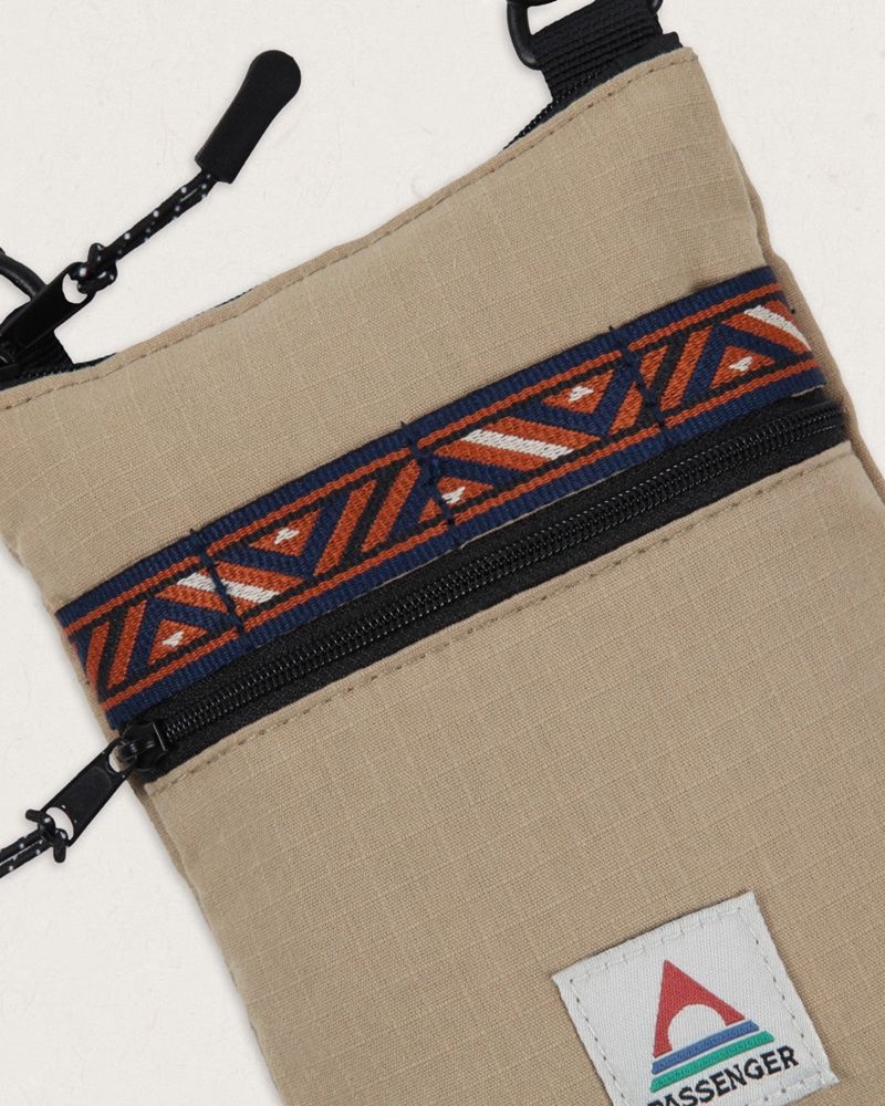 Torba Crossbody Passenger Journey Organic Męskie Khaki | Polska-PBJQLY790