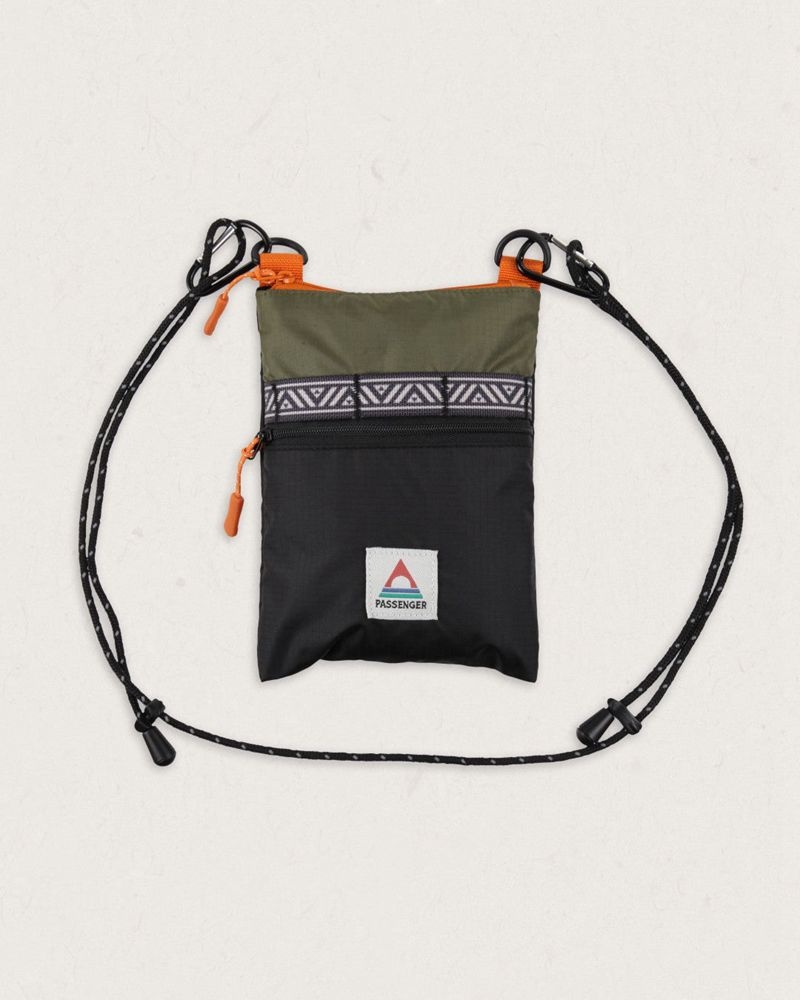 Torba Crossbody Passenger Journey Recycled Damskie Khaki | Polska-ABZQYF607
