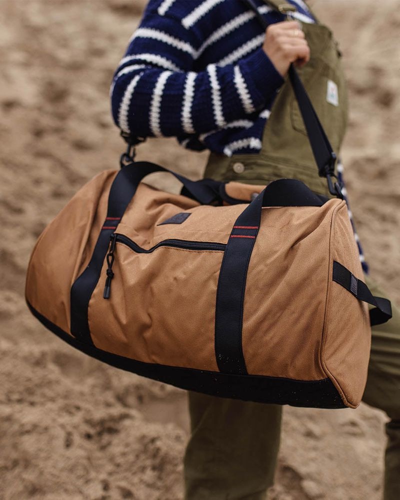 Torba Duffle Passenger Escape It All 30L Recycled Polyester Męskie Brązowe | Polska-RZQSXW729
