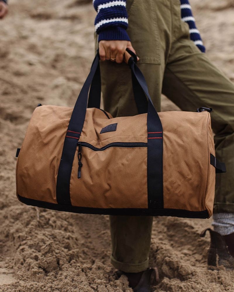 Torba Duffle Passenger Escape It All 30L Recycled Polyester Męskie Brązowe | Polska-RZQSXW729