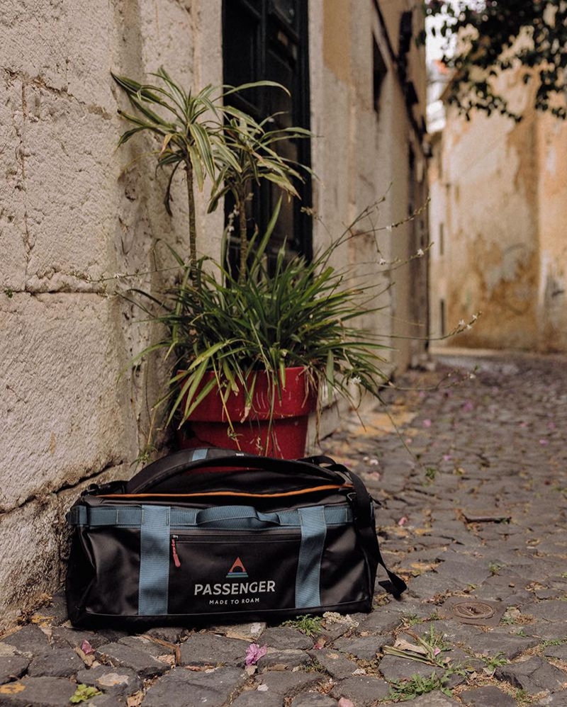 Torba Duffle Passenger Szosowe Trip 50L Duffle Damskie Czarne | Polska-QUJRWH917