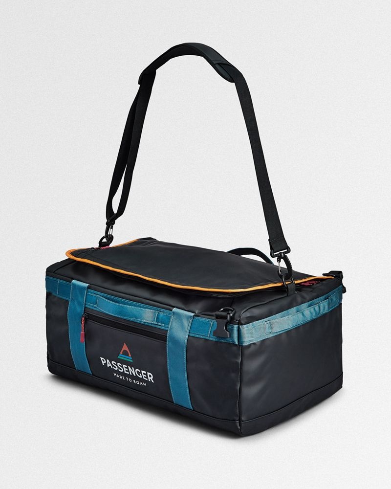 Torba Duffle Passenger Szosowe Trip 50L Duffle Damskie Czarne | Polska-QUJRWH917