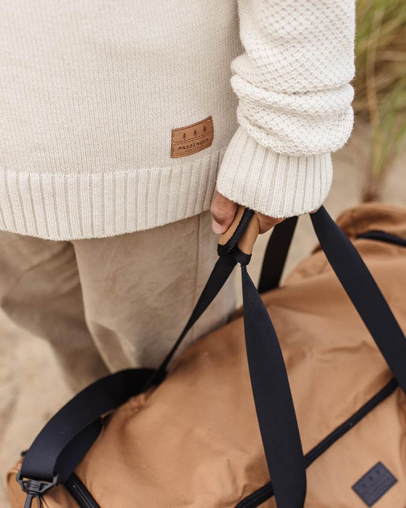 Torba Duffle Passenger Weekender 58L Recycled Polyester Damskie Brązowe | Polska-BFLQKD754