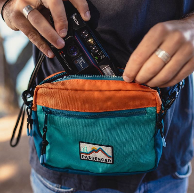 Torba Na Talię Passenger Mainland Recycled Damskie Multi Colour | Polska-GIUPKB157