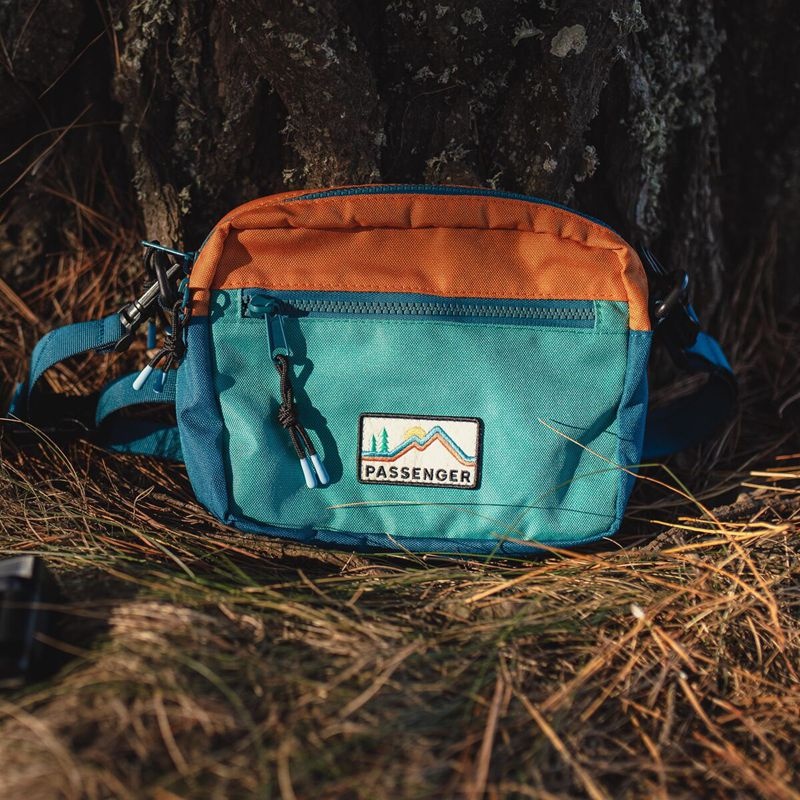 Torba Na Talię Passenger Mainland Recycled Damskie Multi Colour | Polska-GIUPKB157