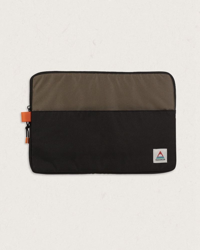 Torby Na Laptopa Passenger On-The-Go Recycled Sleeve Męskie Khaki | Polska-LUHSQV932
