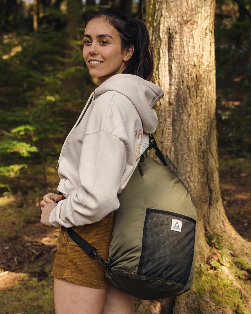 Torby Passenger Raft Recycled 30L Dry Męskie Khaki | Polska-QSYLDF238