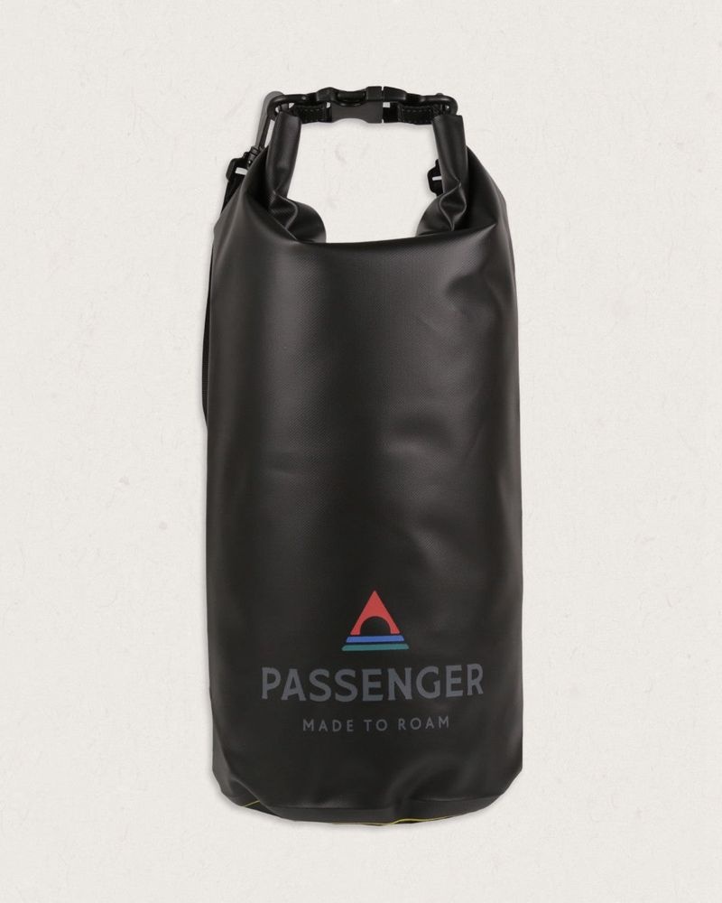 Torby Passenger Tide 10L Recycled Dry Damskie Czarne | Polska-ZJTVEL975