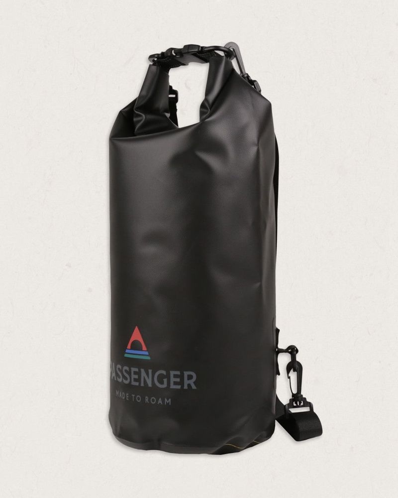 Torby Passenger Tide 10L Recycled Dry Męskie Czarne | Polska-KWQZYL752