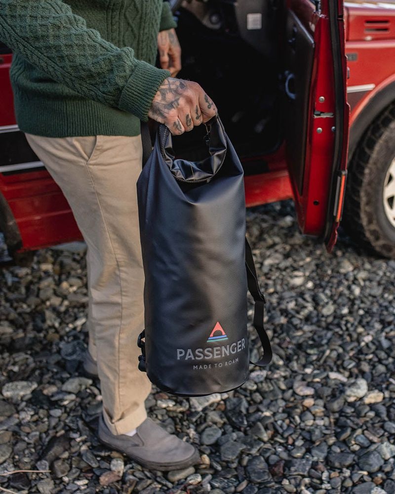 Torby Passenger Tide 10L Recycled Dry Męskie Czarne | Polska-KWQZYL752